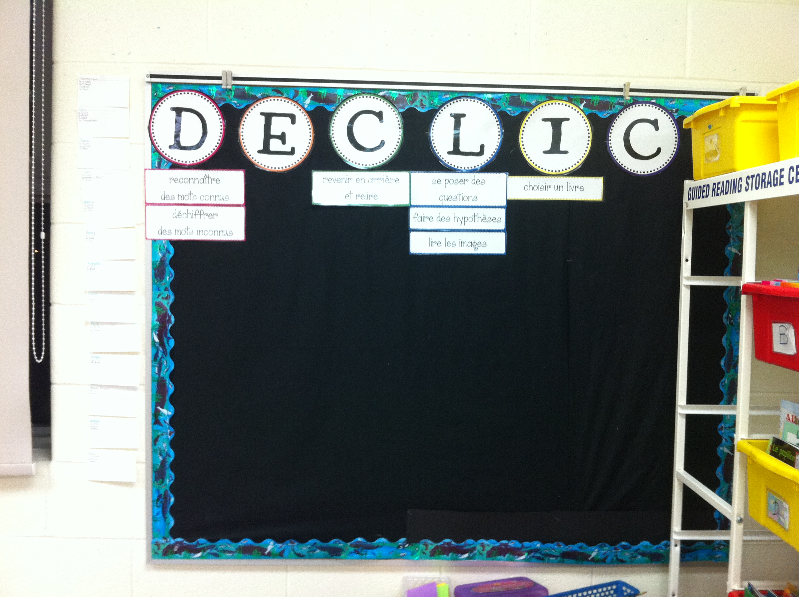 DECLIC : Reading comprehension strategies