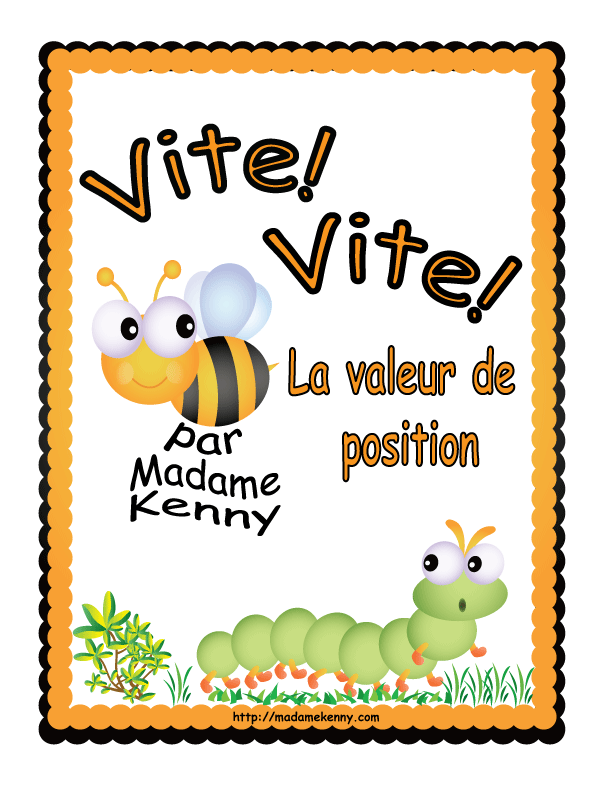 Place value activities for Grade 5 French Immersion – Des activités de valeur de position 5E année immersion