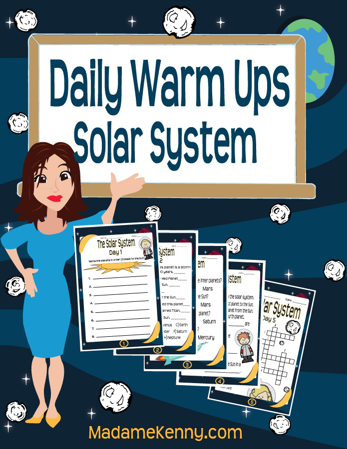 Daily Warm Ups: Solar System