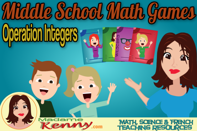 middle school math games integers